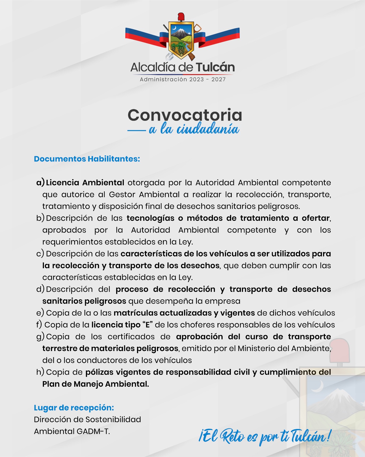 DOCUMENTOS HABILITANTES