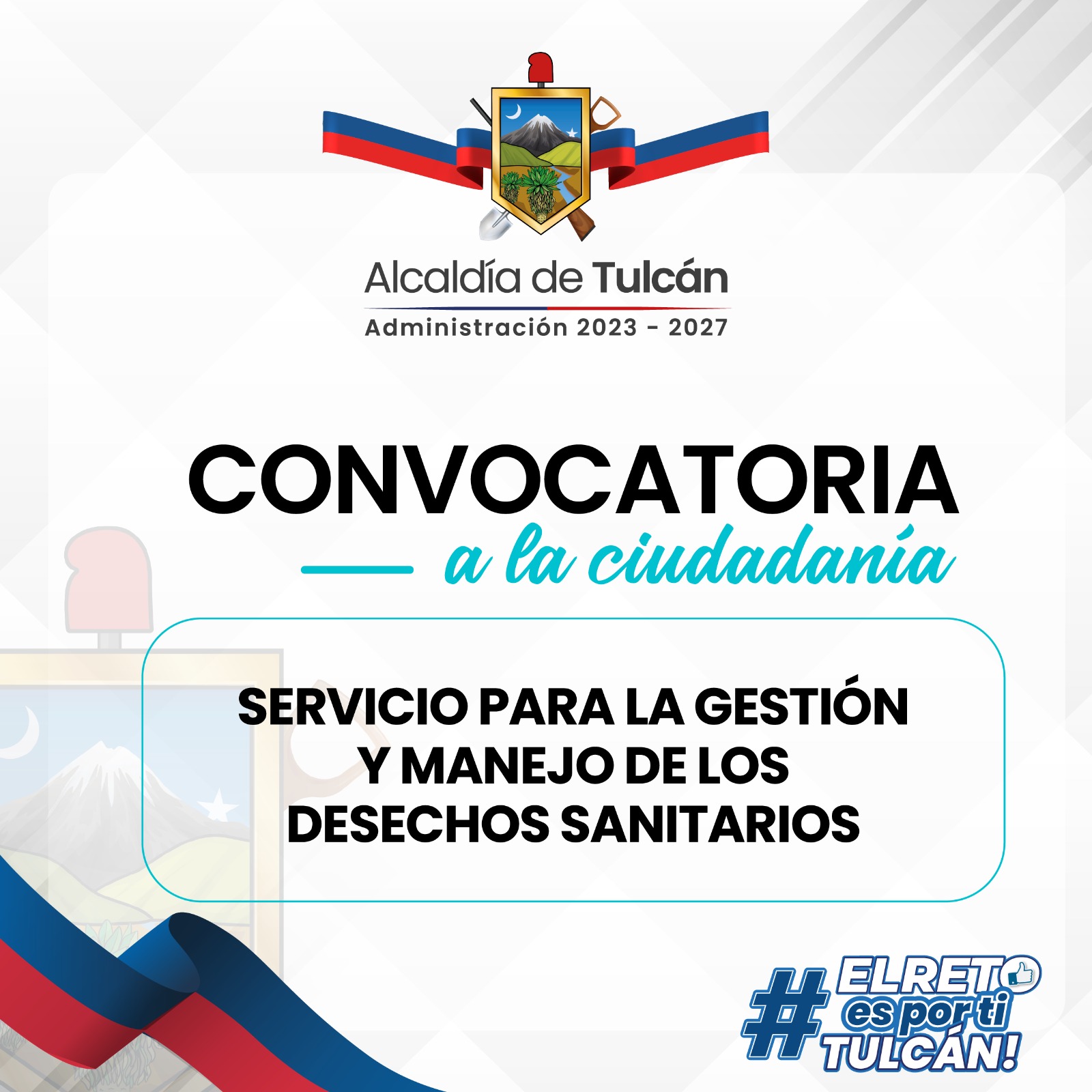 SERVICIO PARA LA GESTIÓN Y MANEJO DE LOS DESECHOS SANITARIOS