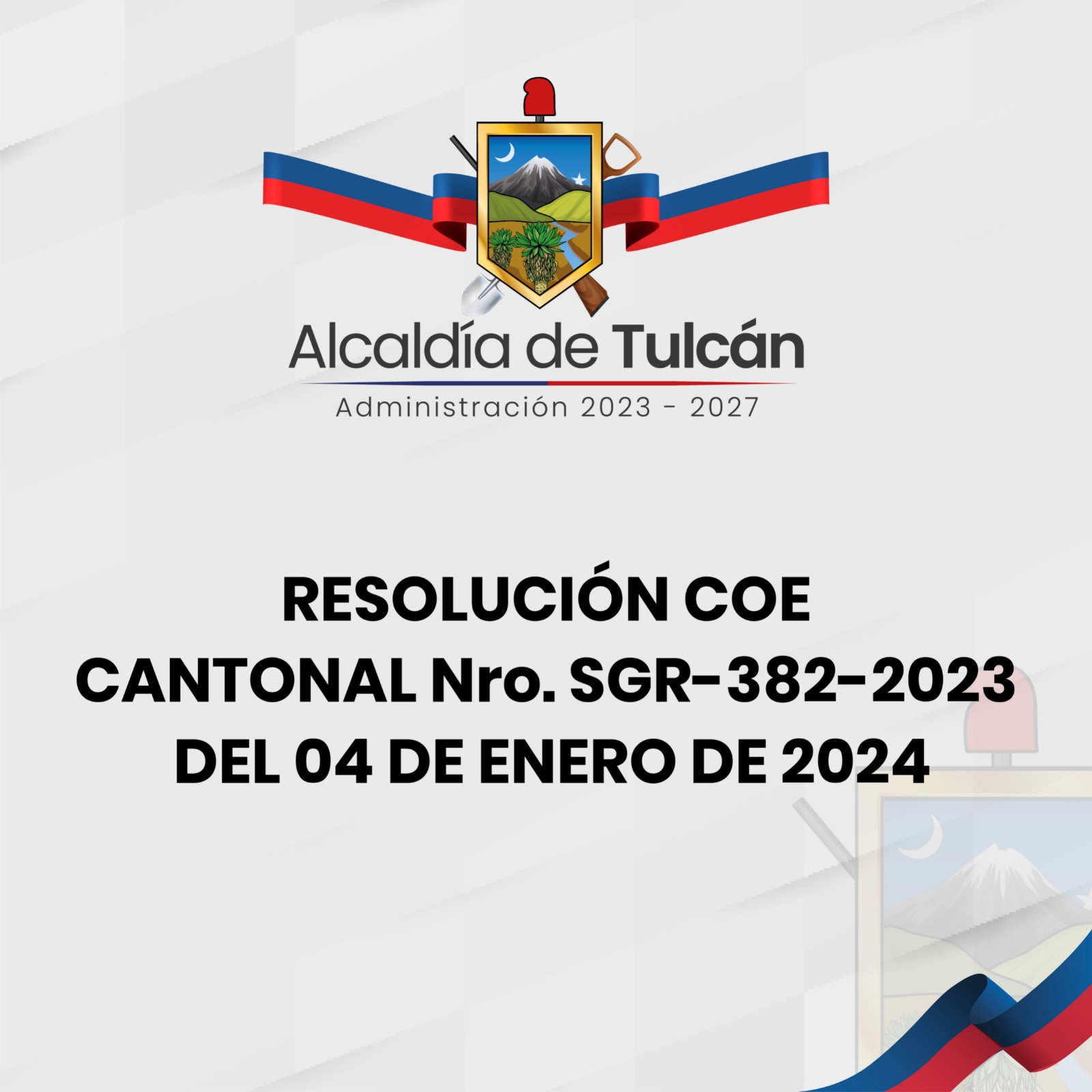 RESOLUCION COE CANTONAL